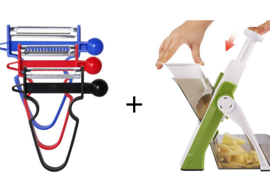 Vegetable Slicer & Chopper with Grater | Kitchen Cutting Tool
