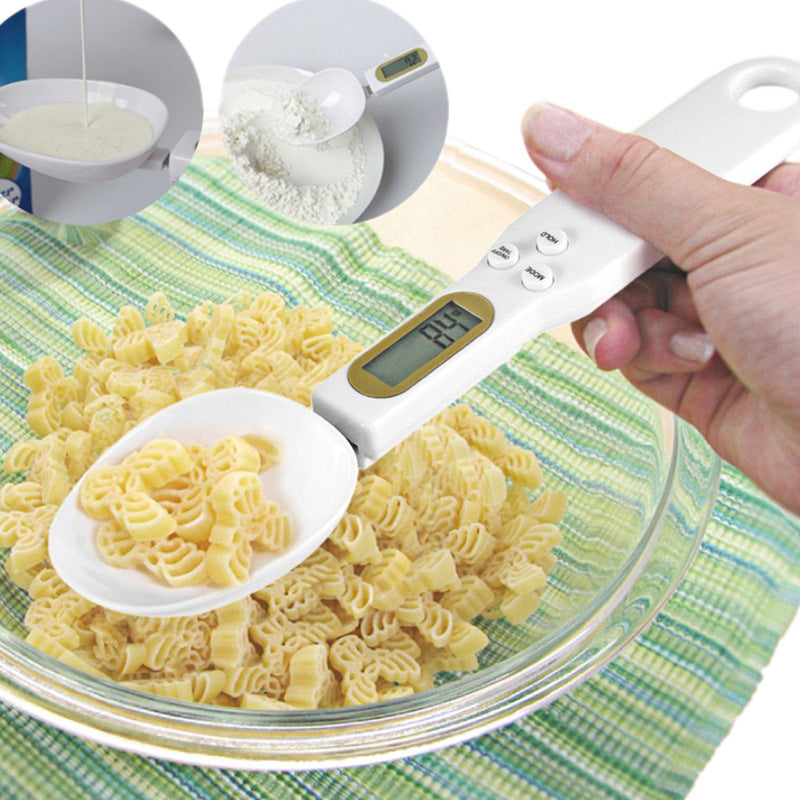 Digital Measuring Spoon Scale with LCD Display | Kitchen Food Scale