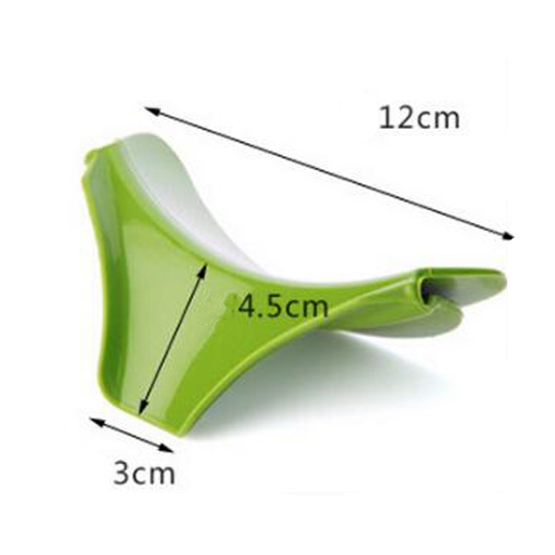Silicone Pouring Funnel Clip | Pot Edge Kitchen Tool