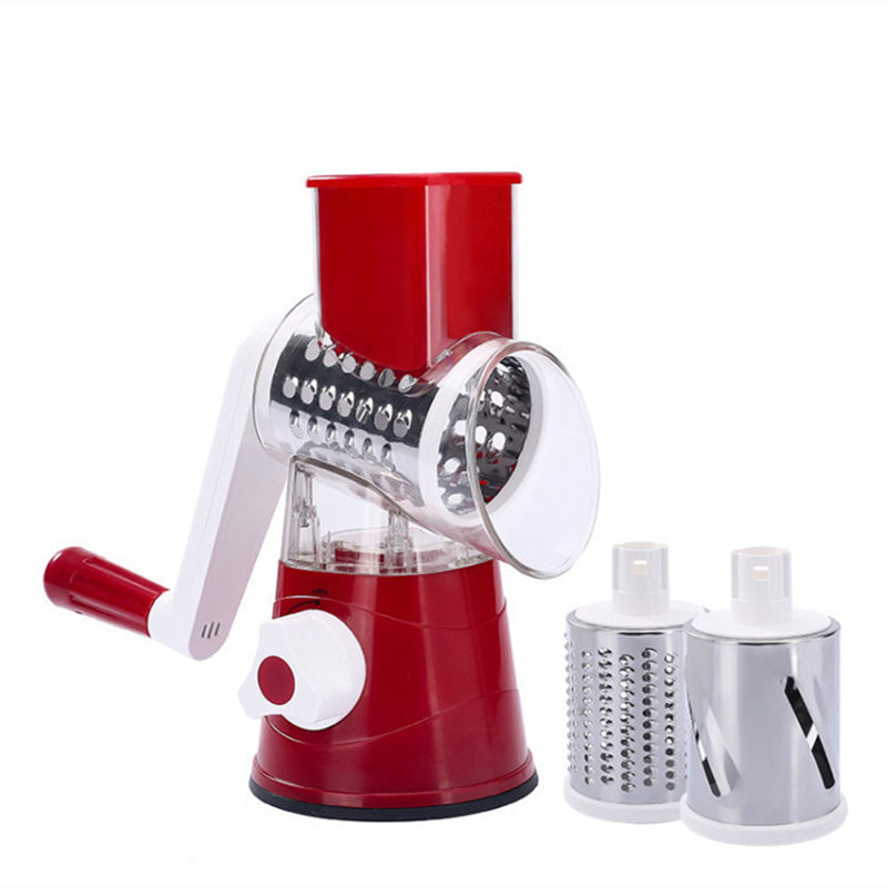 Manual Vegetable Cutter with Hand Crank | Kitchen Slicer Tool