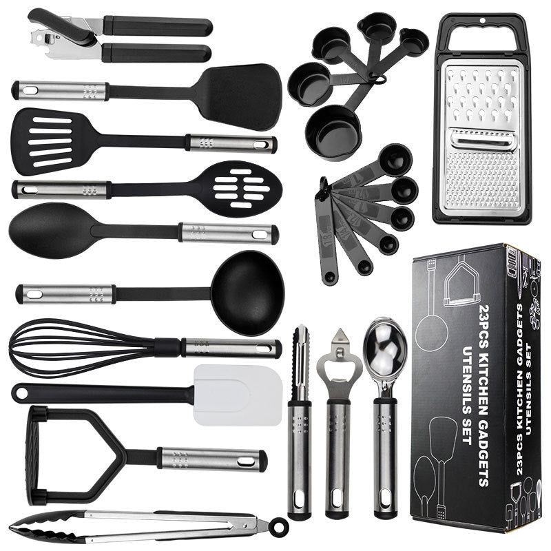 25-Piece Kitchen Utensil Set | Silicone Cooking Tools Set