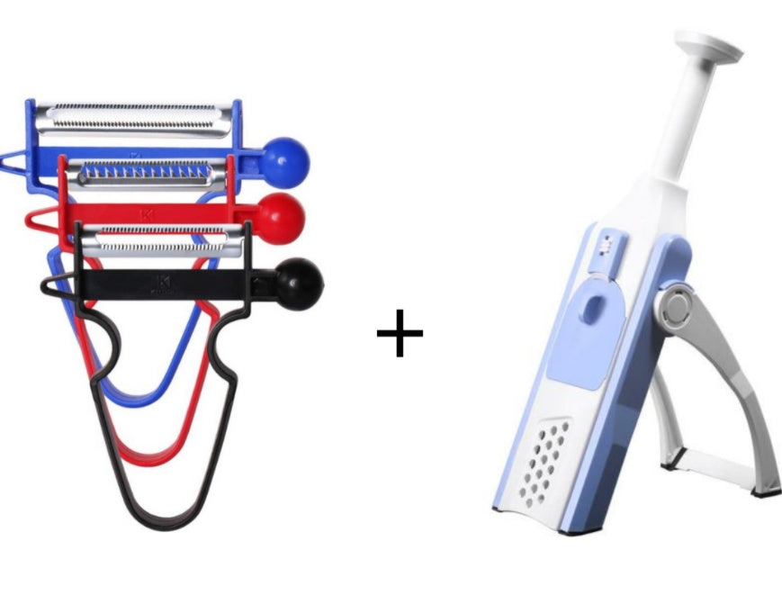Vegetable Slicer & Chopper with Grater | Kitchen Cutting Tool