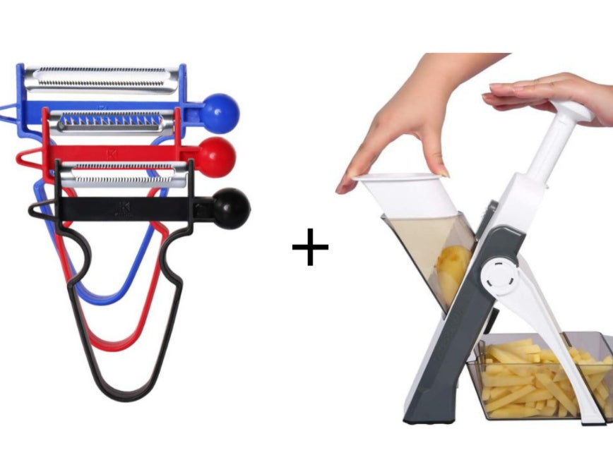 Vegetable Slicer & Chopper with Grater | Kitchen Cutting Tool