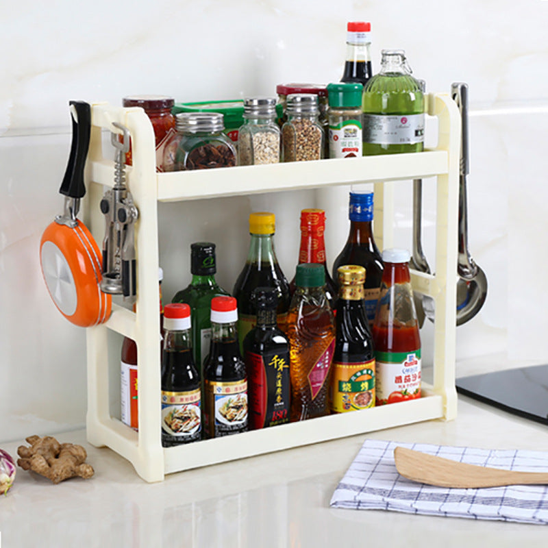 Multi-Layer Kitchen Storage Rack | Countertop Organizer Shelf