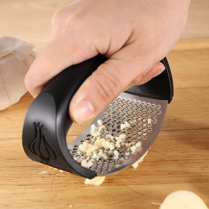 Stainless Steel Garlic Press | Manual Kitchen Tool