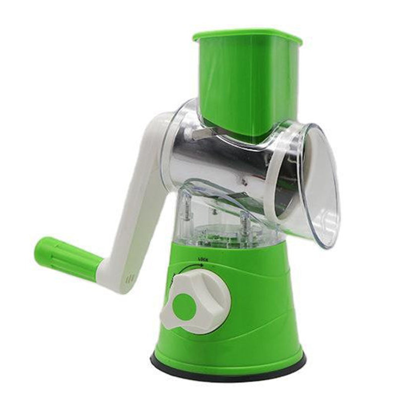 Manual Vegetable Cutter with Hand Crank | Kitchen Slicer Tool