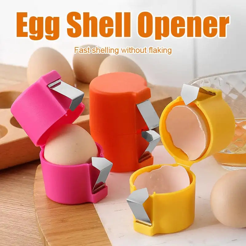 Egg Cracker Tool with Separator | Kitchen Egg Opener