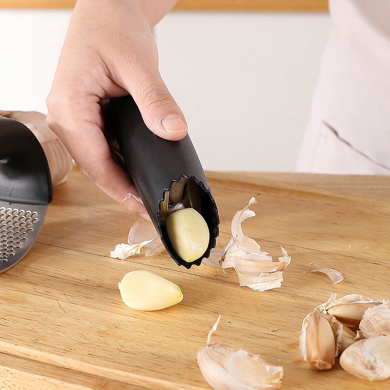Stainless Steel Garlic Press | Manual Kitchen Tool