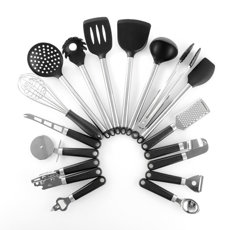 16-Piece Silicone Kitchen Utensil Set | Cooking Spoon & Spatula Set